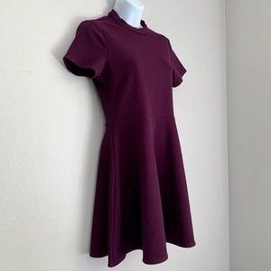 💫FINAL SALE F21 maroon skater minidress
